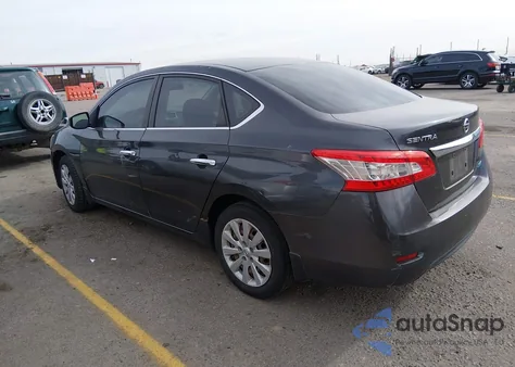 2013 Nissan Sentra S z USA, uszkodzony, nr VIN 3N1AB7AP2DL796796